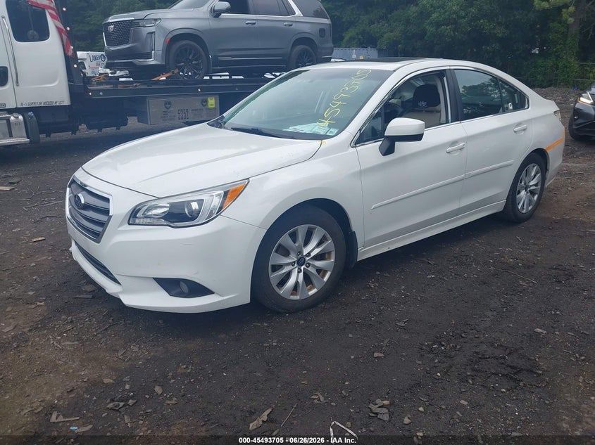 2017 SUBARU LEGACY SEDAN 2.5L H-4 DOHC, VVT, 175HP