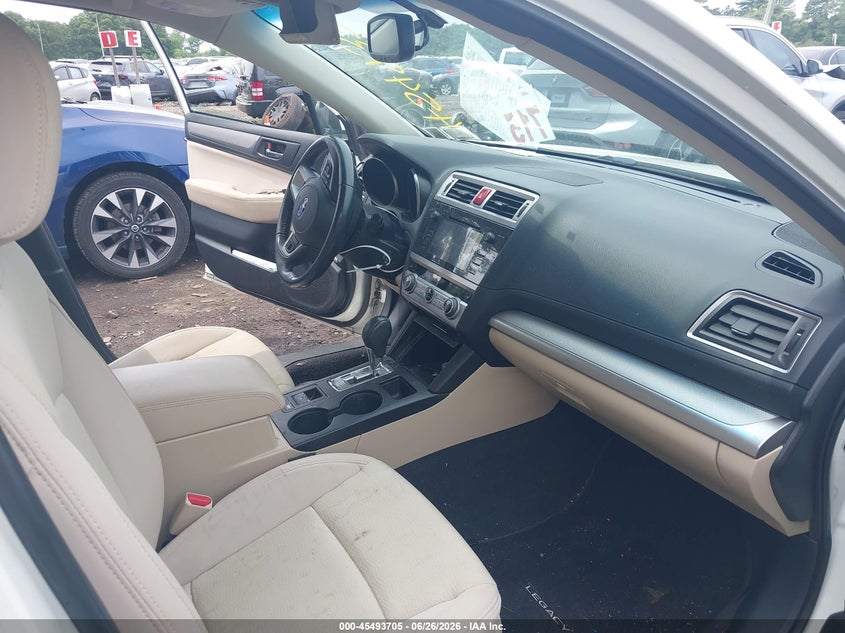 2017 SUBARU LEGACY SEDAN 2.5L H-4 DOHC, VVT, 175HP