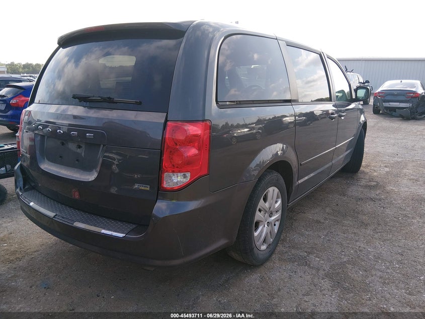 Vin: 2c4rdgbg7fr639960, lot: 45991908, dodge grand caravan se 20154