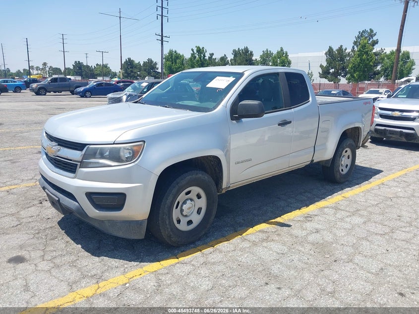 2016 Chevrolet Colorado, Rear, IAAI, VIN 1GCHTBEA7G1362127 — photo 2