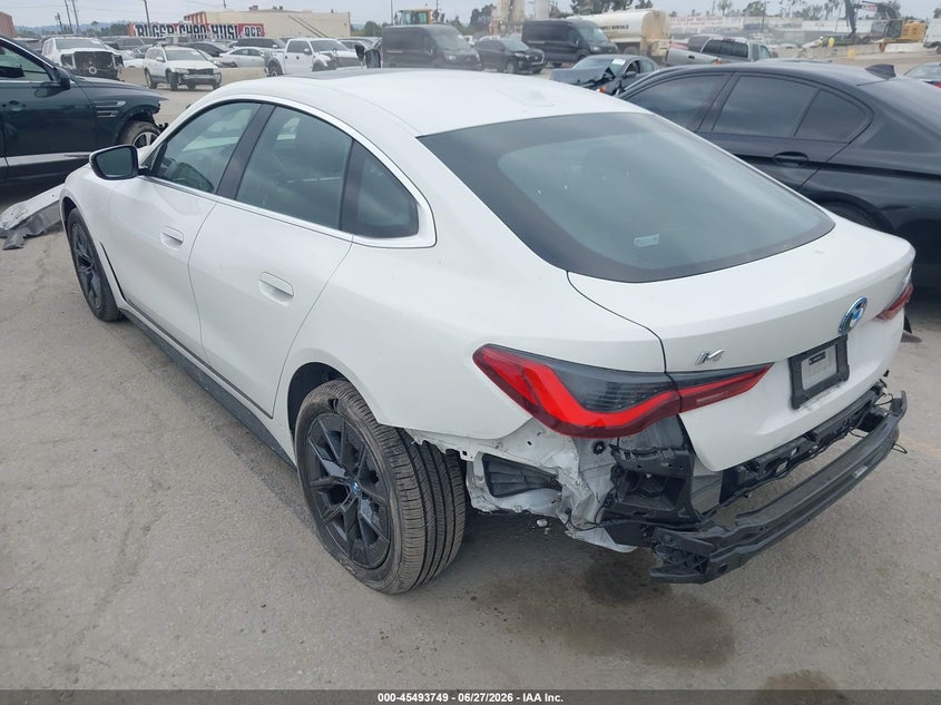 2024 BMW I4 GRAN COUPE auction photo 3