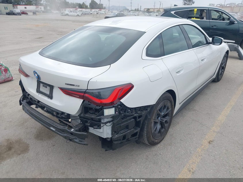 2024 BMW I4 GRAN COUPE auction photo 4
