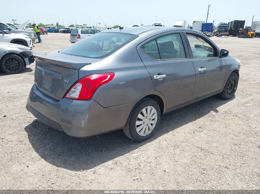 Vin: 3n1cn7ap4jl807681, lot: 45991995, nissan versa 1.6 sv 20184