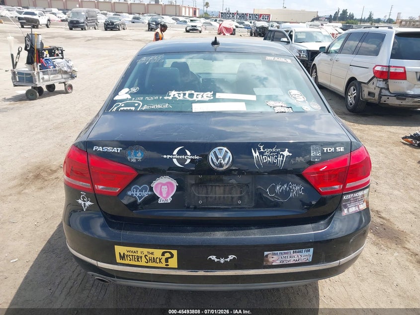 2015 Volkswagen Passat 2.0L Tdi Se VIN: 1VWBV7A34FC036290 Lot: 45493808
