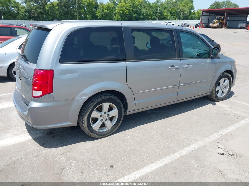 Vin: 2c4rdgbgxdr736485, lot: 45992058, dodge grand caravan se 20134