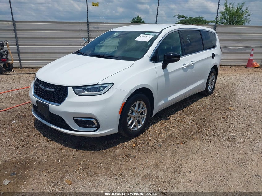 Vin: 2c4rc1bg0sr574864, lot: 45992081, chrysler pacifica select 20252