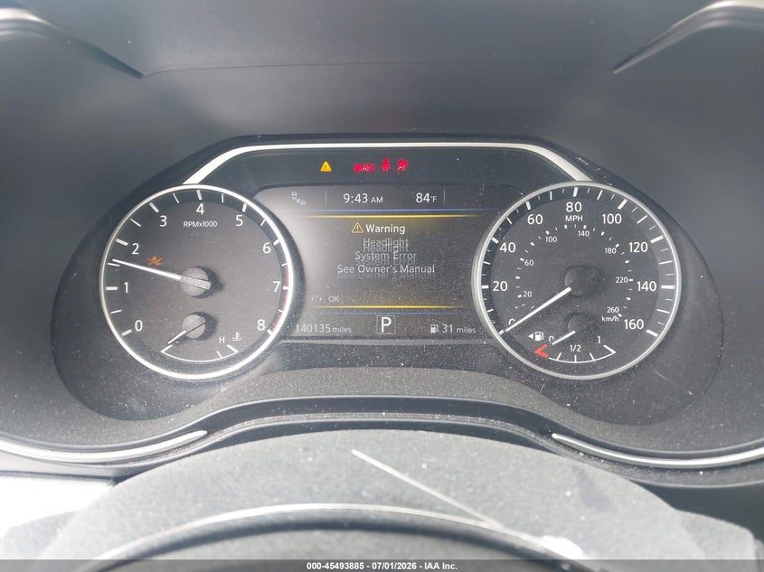 NISSAN MAXIMA 2019 VIN 1N4AA6AV4KC365545