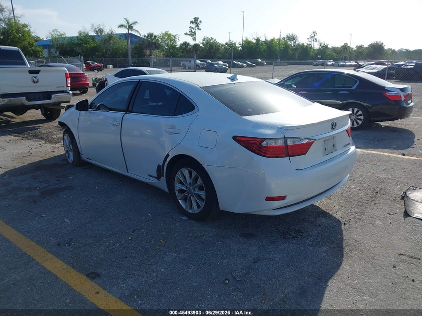 Vin: jthbw1gg2d2008738, lot: 45992100, lexus es 300h 20133
