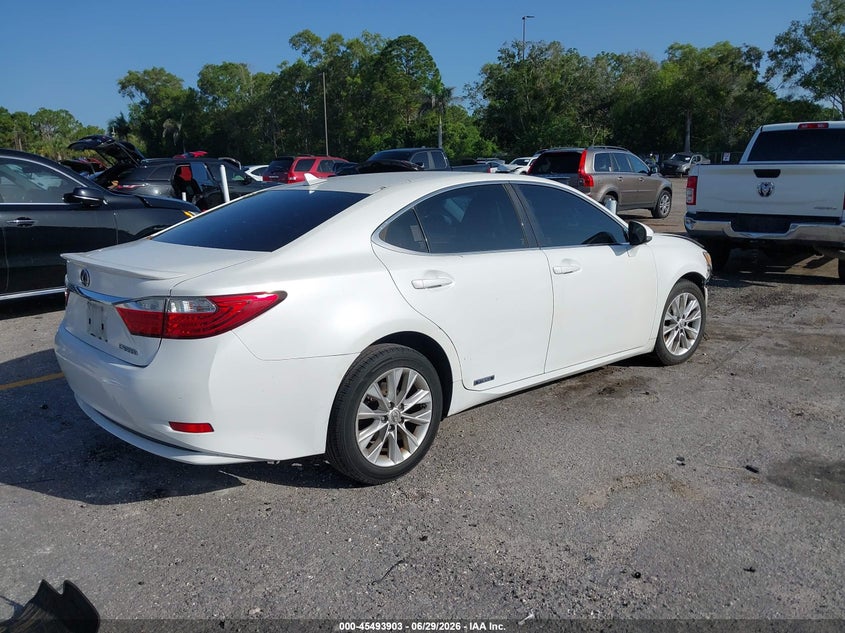 Vin: jthbw1gg2d2008738, lot: 45992100, lexus es 300h 20134