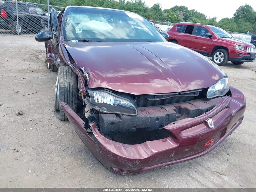 2002 Chevrolet Monte Carlo Ss VIN: 2G1WX15K629373468 Lot: 45493912