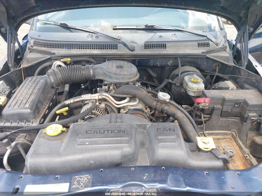 2002 Dodge Dakota Sport VIN: 1B7HL38XX2S660695 Lot: 45493948
