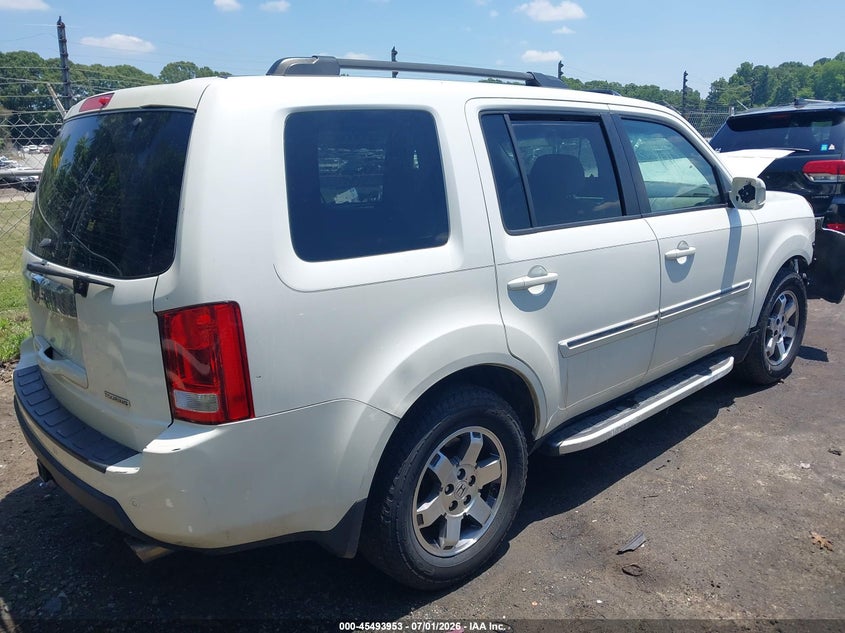 Vin: 5fnyf3h9xbb057428, lot: 45992150, honda pilot touring 20114