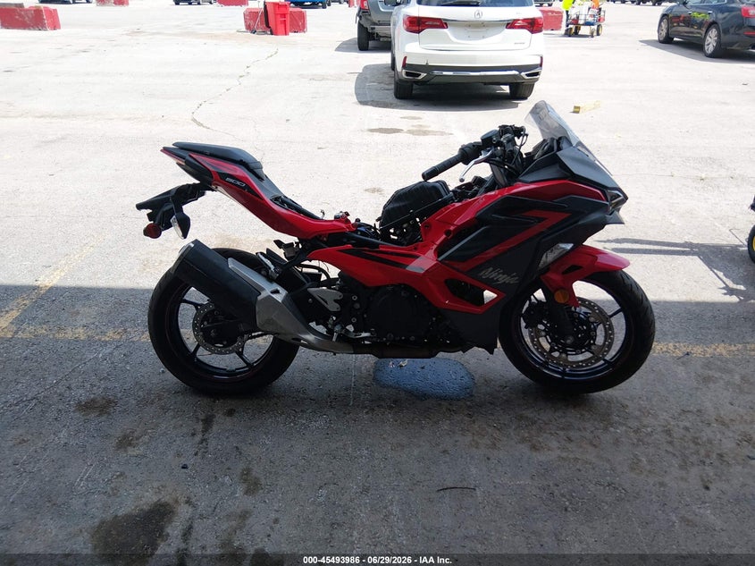 2024 Kawasaki Ex500 VIN: ML5EXGG19RDA30822 Lot: 45493986