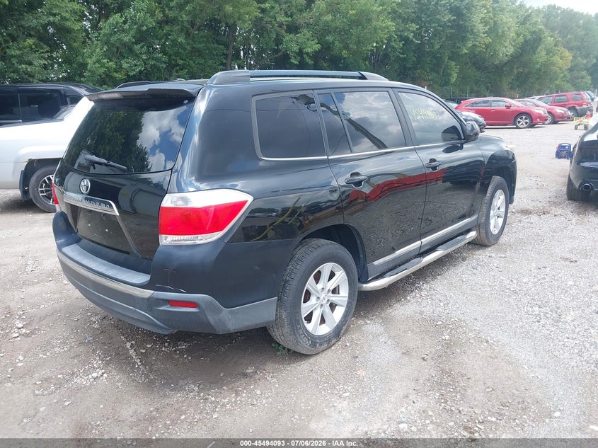 Vin: 5tdza3eh1bs013537, lot: 45992290, toyota highlander 20114