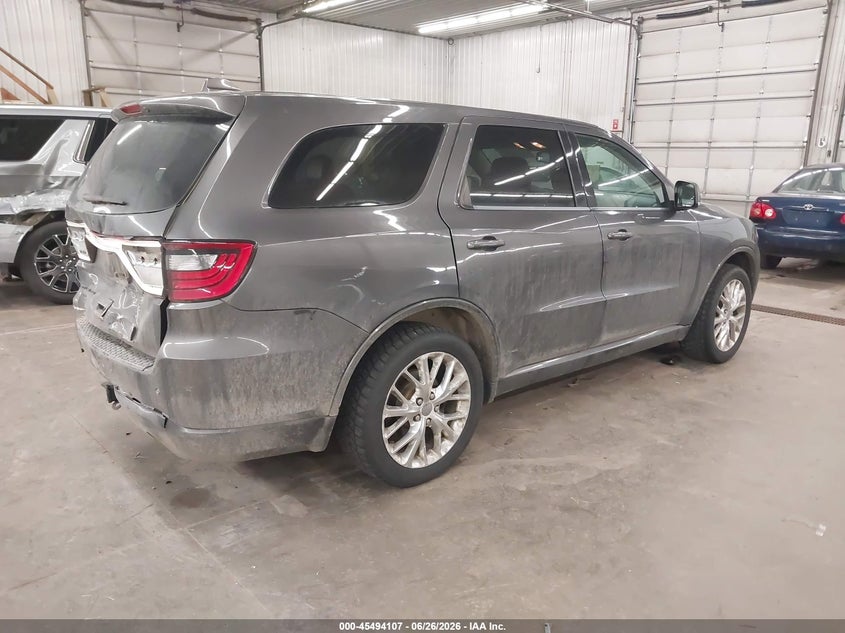 Vin: 1c4rdjdg8gc419991, lot: 45992304, dodge durango limited 20164