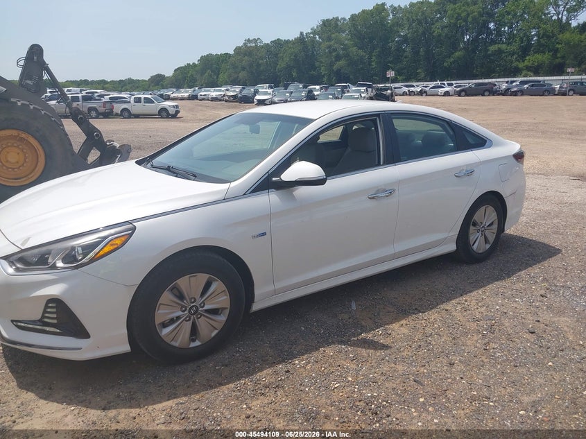 Vin: kmhe24l30ja082963, lot: 45992306, hyundai sonata hybrid se 20182