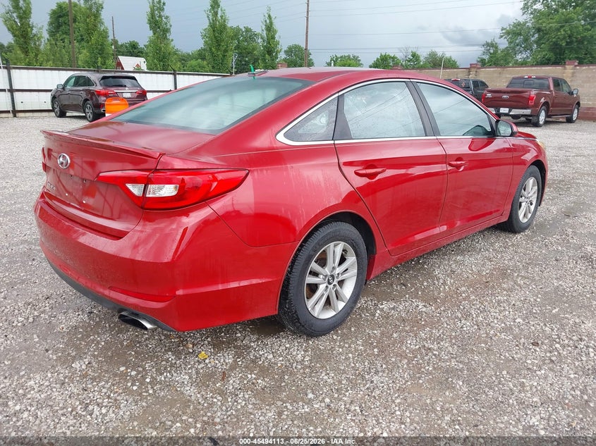 2017 HYUNDAI SONATA SEDAN 2.4L I-4 DI, DOHC, VVT, 185HP