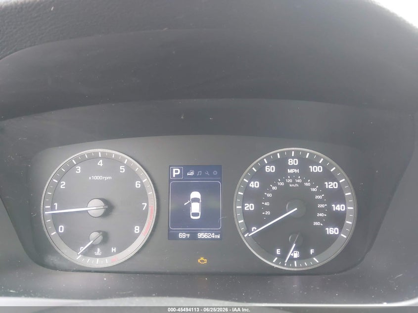 2017 HYUNDAI SONATA SEDAN 2.4L I-4 DI, DOHC, VVT, 185HP