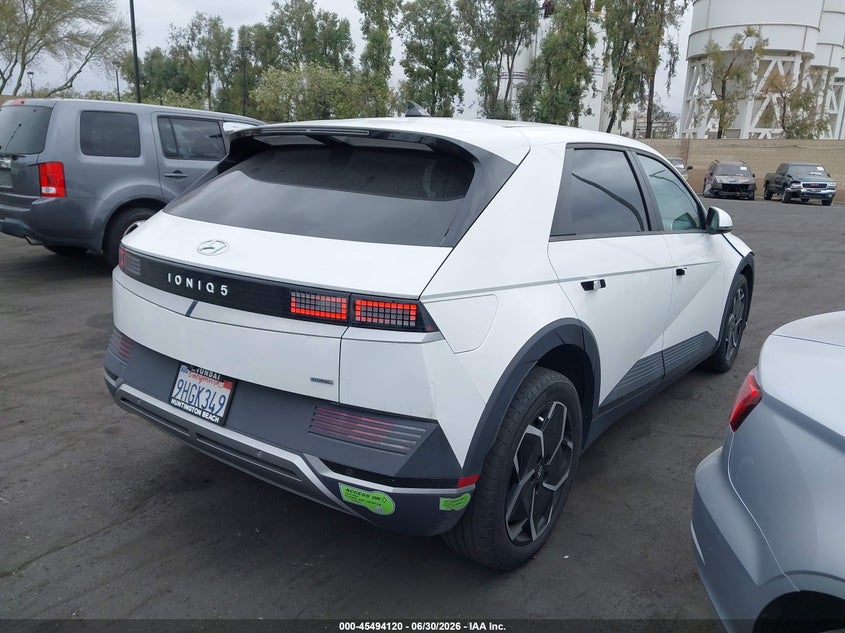 Vin: km8kmdaf8pu167681, lot: 45992317, hyundai ioniq 5 se 20234