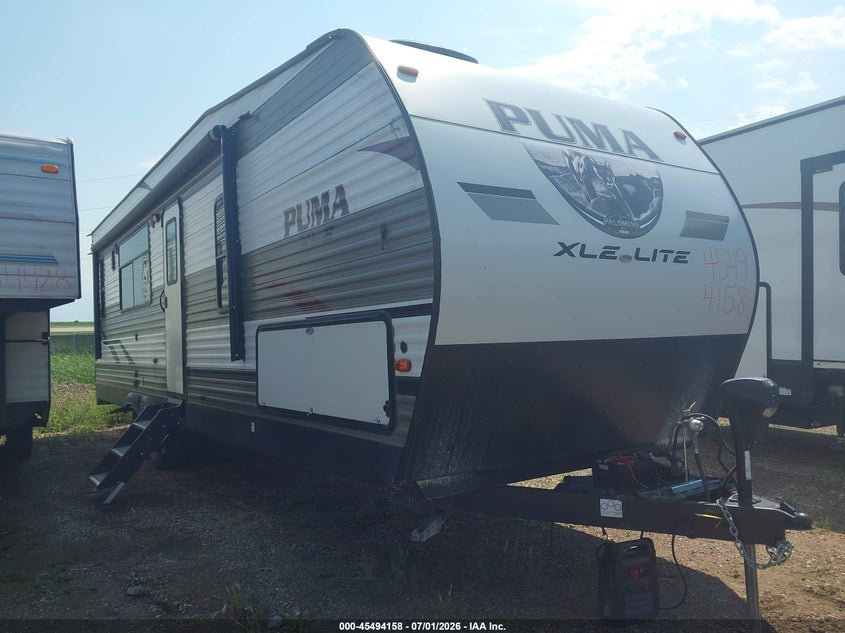 2021 PUMA XLE LITE 27TSB auction photo 1