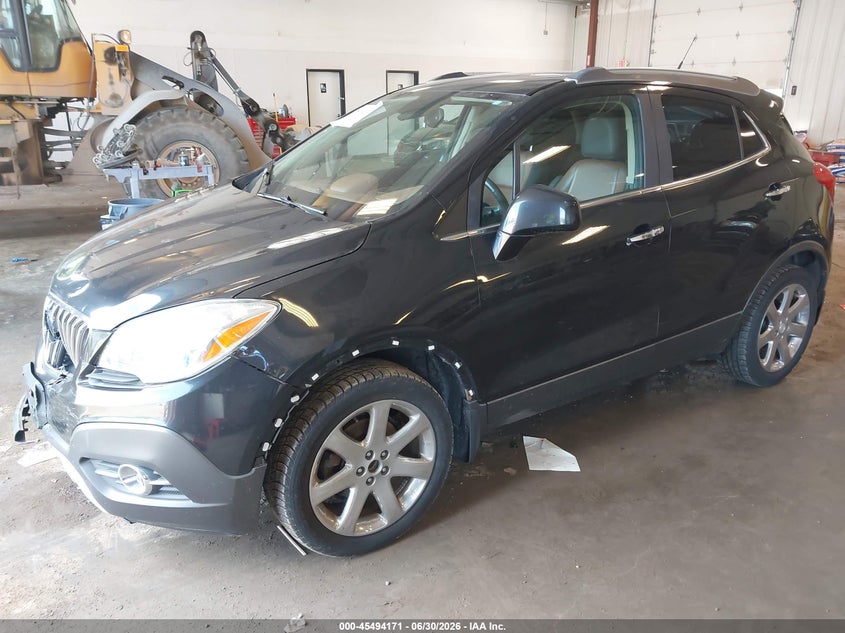 Vin: kl4cjgsb1db173645, lot: 45992368, buick encore leather 20132