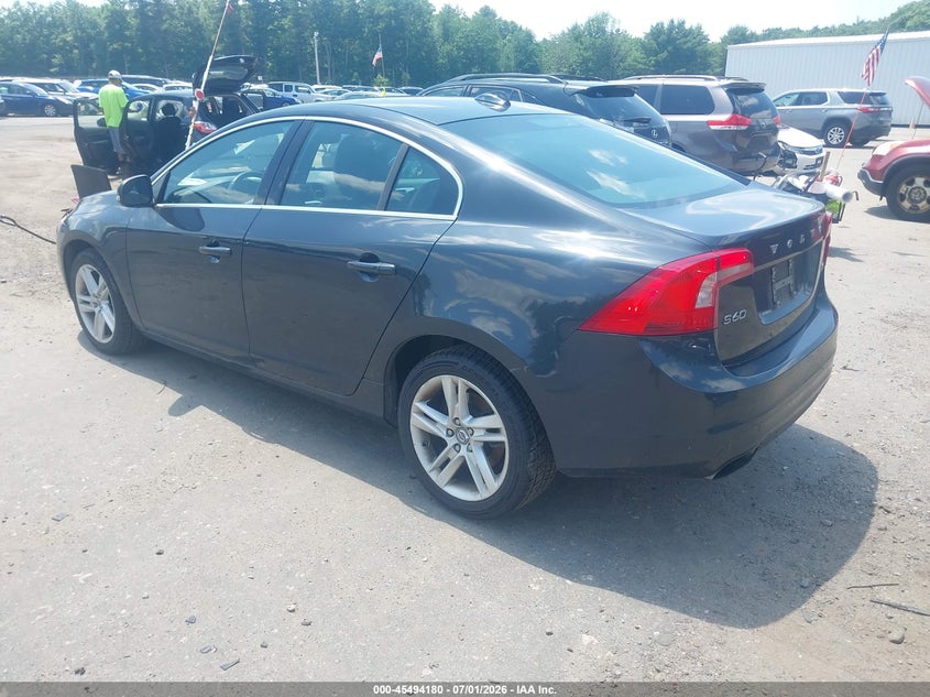 Vin: yv140mfk6f1346052, lot: 45992377, volvo s60 t5 premier 20153