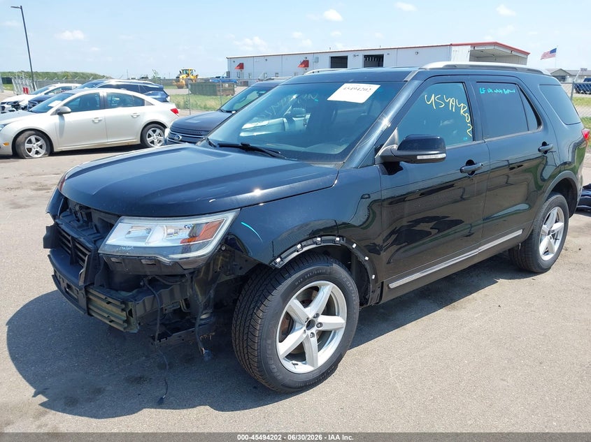 Vin: 1fm5k8d87hgc55113, lot: 45992399, ford explorer xlt 20172