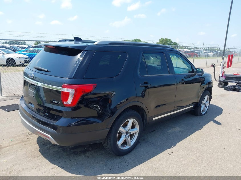 Vin: 1fm5k8d87hgc55113, lot: 45992399, ford explorer xlt 20174