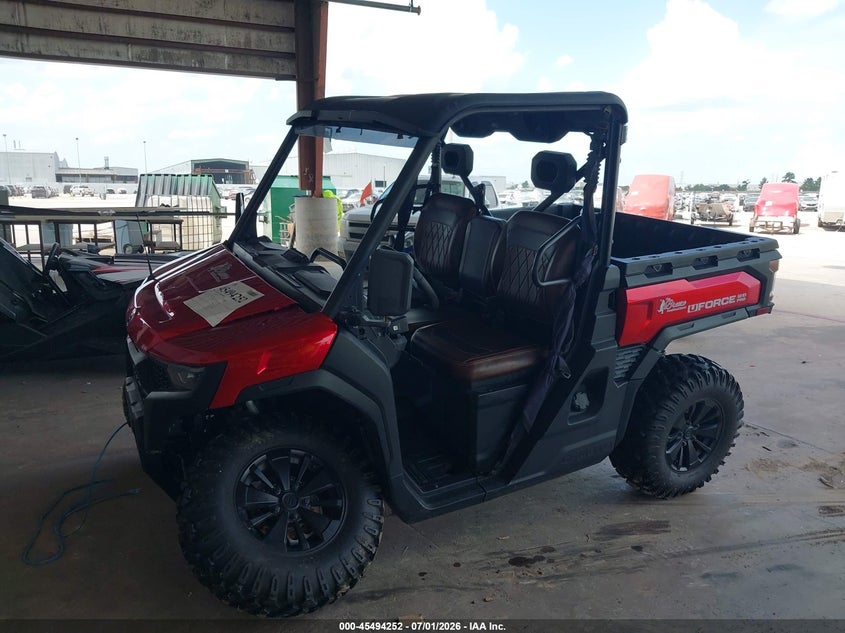 2025 CF MOTO UFORCE auction photo 2