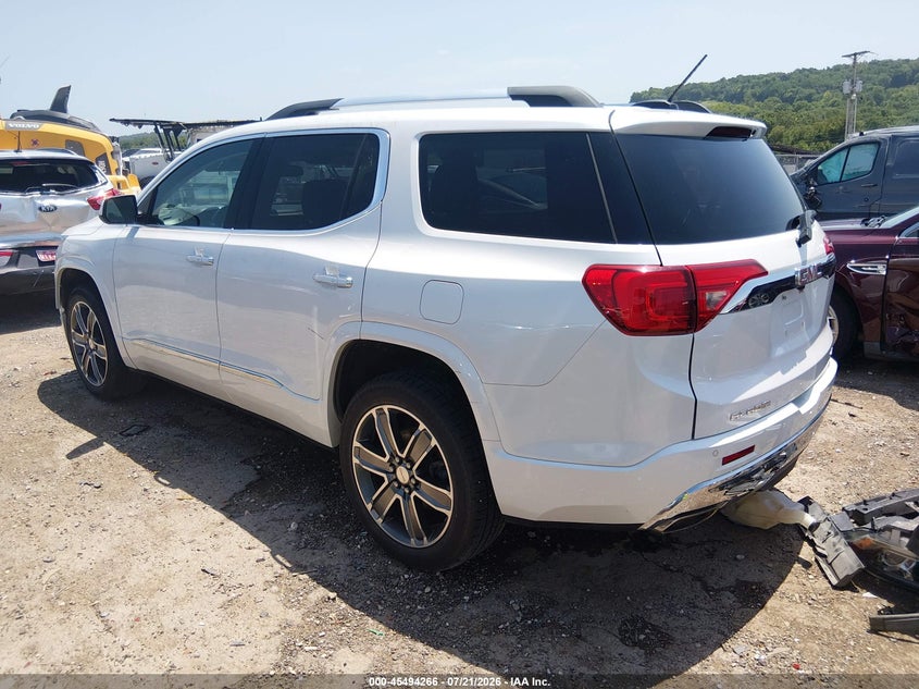 Vin: 1gkknxls0hz177269, lot: 45992463, gmc acadia denali 20173