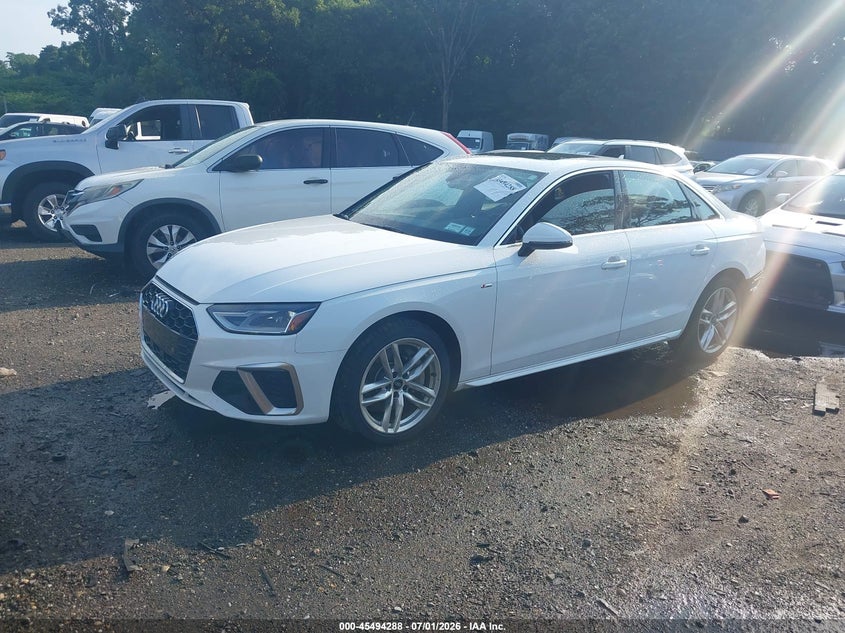 Vin: waudnaf43la062782, lot: 45992485, audi a4 premium 45 tfsi quattro s tronic 20202