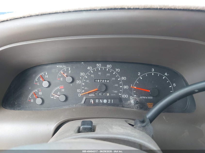 2000 Ford Excursion Limited VIN: 1FMNU42S5YEE35204 Lot: 45494317
