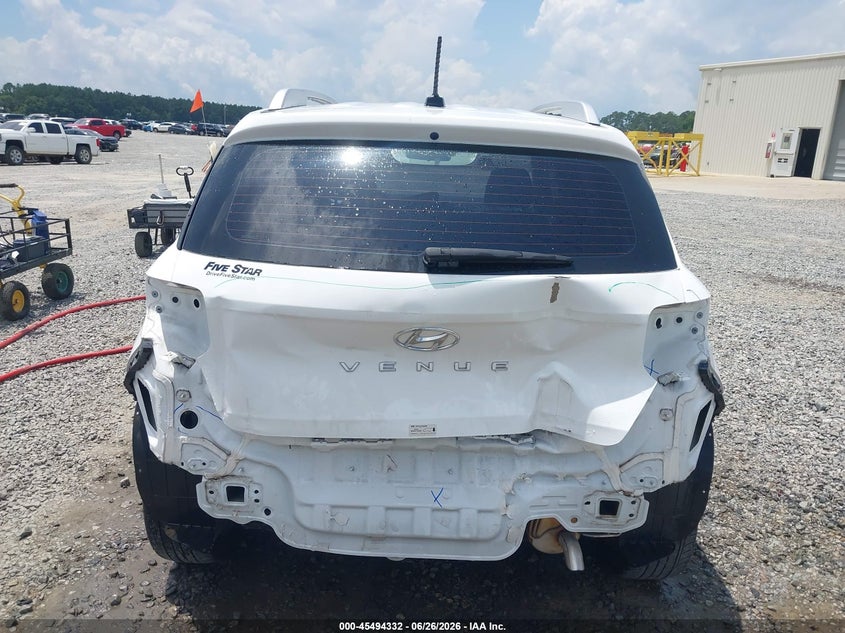 2024 Hyundai Venue Sel VIN: KMHRC8A31RU341950 Lot: 45494332