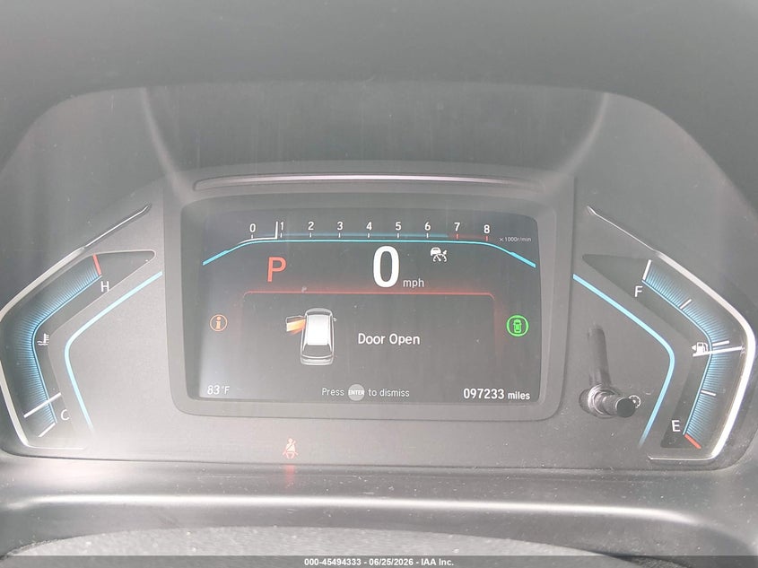 2023 HONDA ODYSSEY auction photo 7