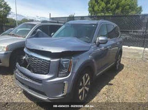 Vin: 5xyp6dhc4mg120158, lot: 45992536, kia telluride s 20212