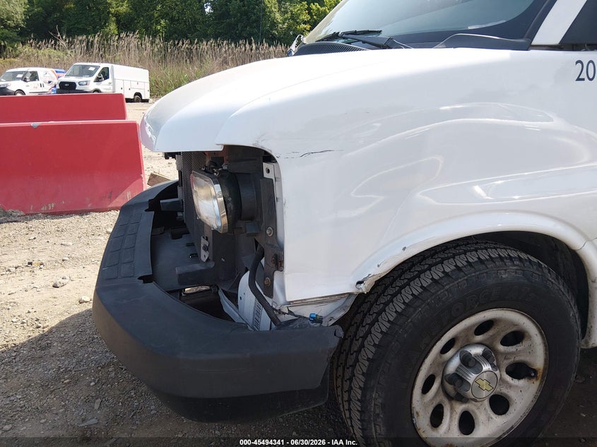 CHEVROLET EXPRESS 1500 2014 VIN 1GCSGAFX9E1140516