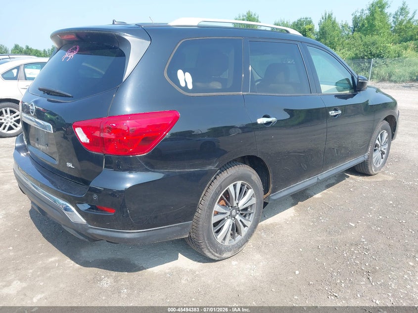 Vin: 5n1dr2mn5jc616619, lot: 45992580, nissan pathfinder sl 20184
