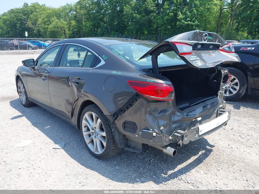 Vin: jm1gj1v5xg1447767, lot: 45992596, mazda mazda6 i touring 20163