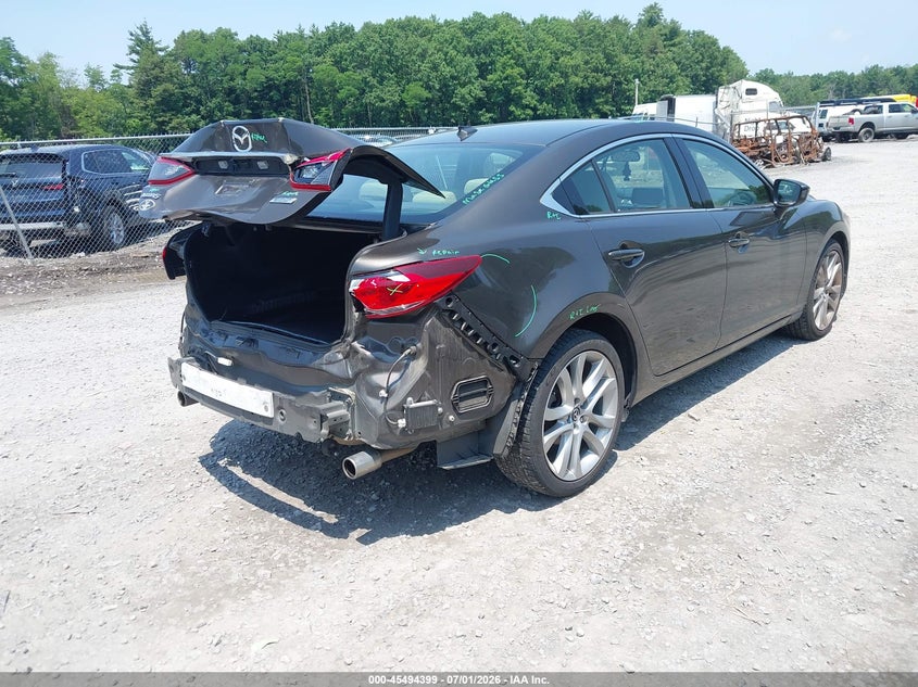 Vin: jm1gj1v5xg1447767, lot: 45992596, mazda mazda6 i touring 20164