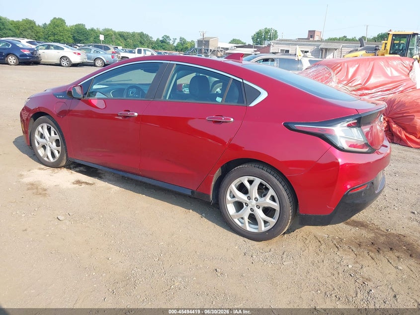 Vin: 1g1rb6s50ju118193, lot: 45992616, chevrolet volt premier 20183