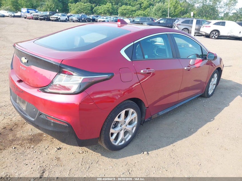 Vin: 1g1rb6s50ju118193, lot: 45992616, chevrolet volt premier 20184