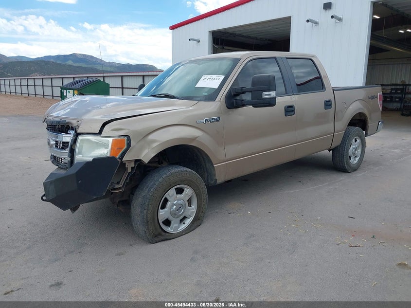 2013 Ford F-150, Невідомо, IAAI, VIN 1FTFW1EF6DKE12865 — фото 2