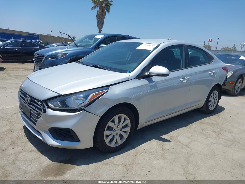 2021 HYUNDAI ACCENT SEDAN 1.6L I-4 DI, DOHC, VVT, 120HP