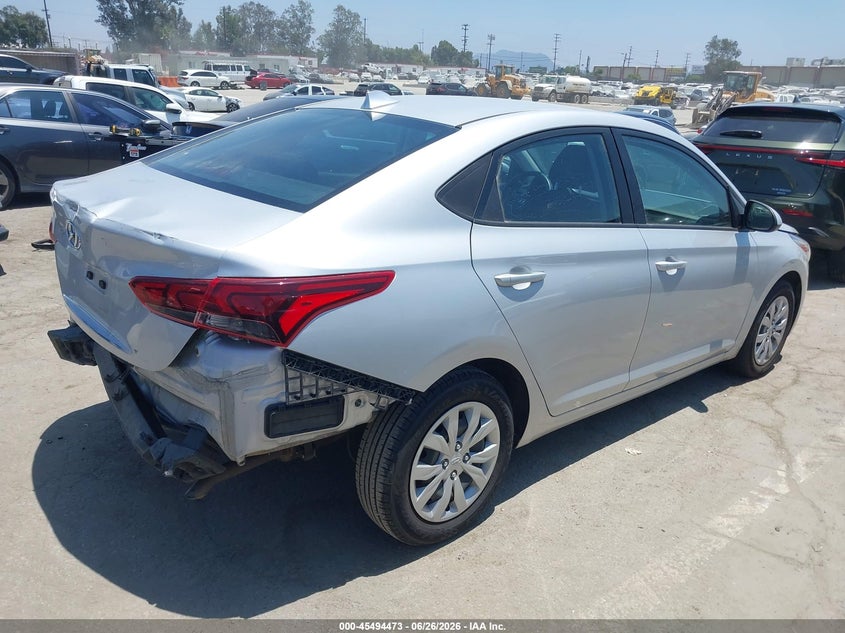 2021 HYUNDAI ACCENT SEDAN 1.6L I-4 DI, DOHC, VVT, 120HP