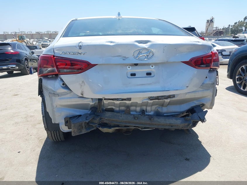 2021 HYUNDAI ACCENT SEDAN 1.6L I-4 DI, DOHC, VVT, 120HP
