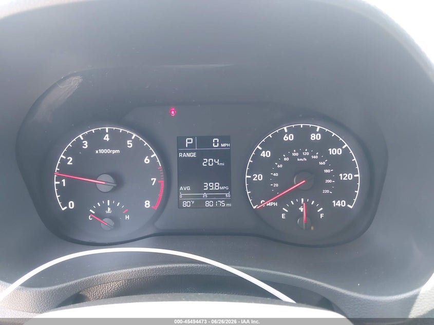 2021 HYUNDAI ACCENT SEDAN 1.6L I-4 DI, DOHC, VVT, 120HP