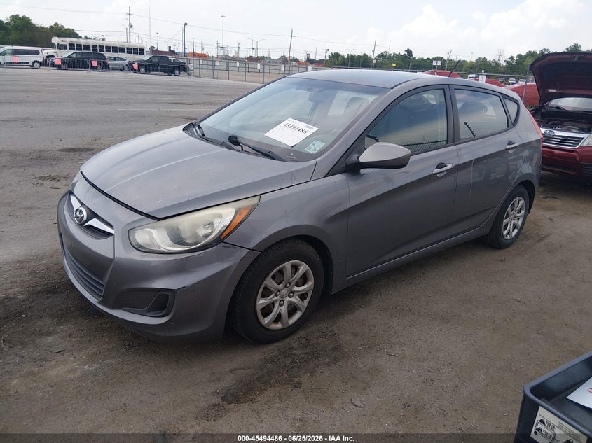 KMHCT5AE7EU147200 2014 HYUNDAI ACCENT GS photo 1