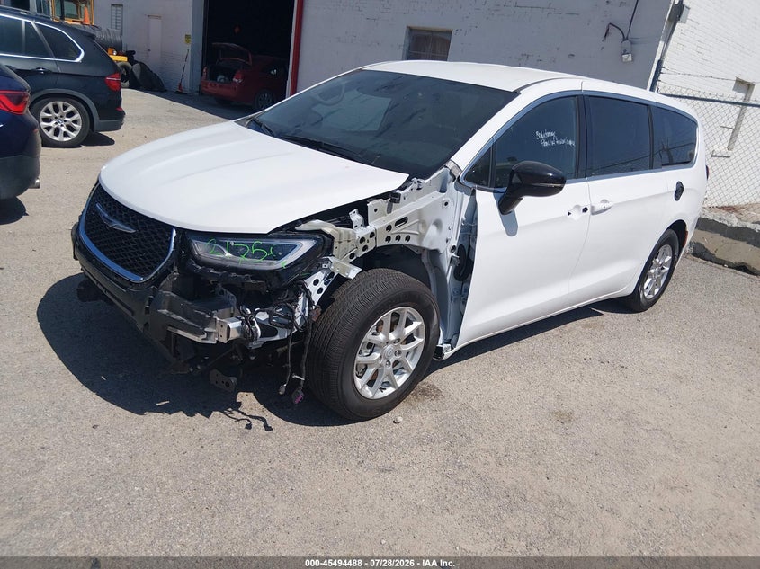 Vin: 2c4rc1bg0tr196756, lot: 45992685, chrysler pacifica select 20262