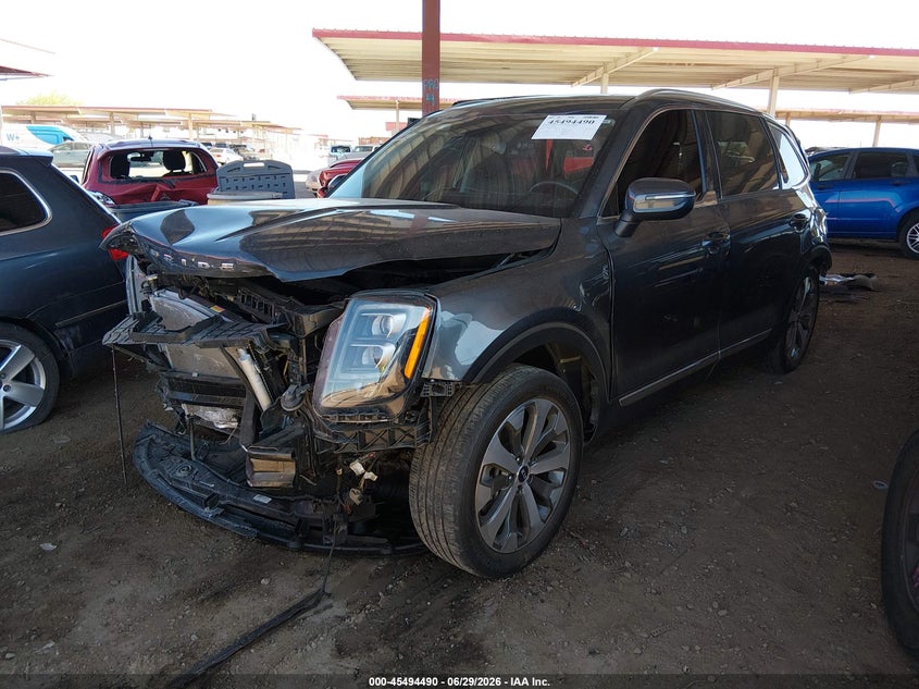 2021 KIA TELLURIDE auction photo 2