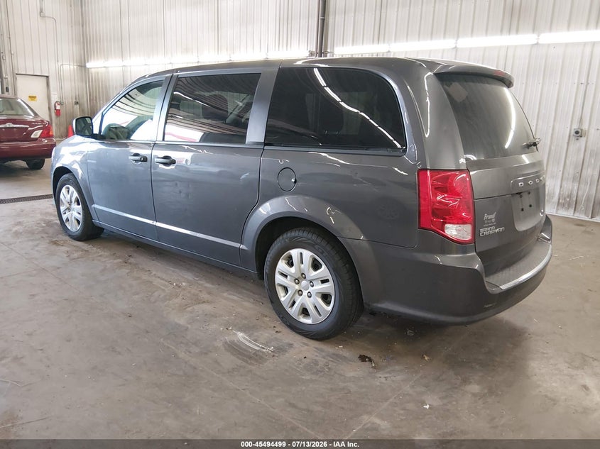 Vin: 2c4rdgbg9kr799588, lot: 45992696, dodge grand caravan se 20193